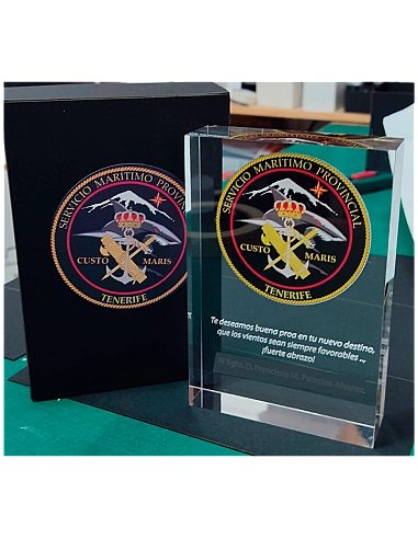 Placa Conmemorativa 3 cm grosor