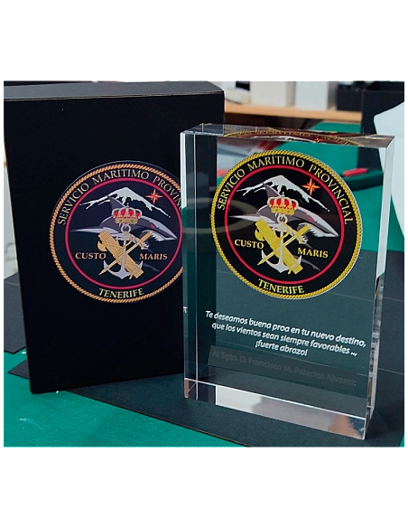 Placa Conmemorativa 3 cm grosor