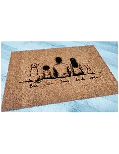 Felpudo o alfombra personalizada