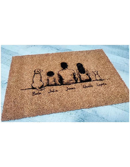 Felpudo o alfombra personalizada