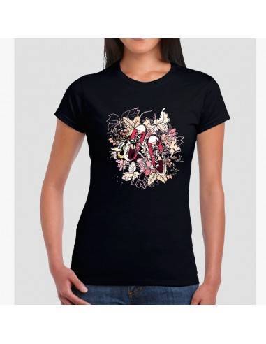 Camiseta Mujer Zapatos rosa