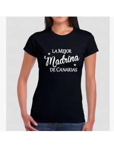 Camiseta Mujer La Mejor Madrina