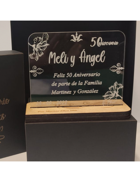 Placa Conmemorativa 20x15 cm