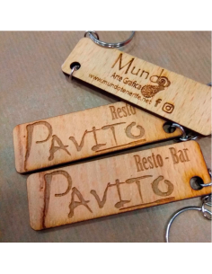 Llavero personalizado en grabado y marcado láser 2