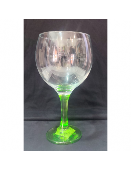 Copa Balón con caja negra grabado laser