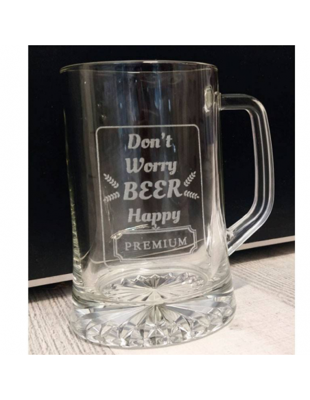 Jarra de Cerveza Grabada