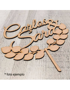 "Topper "-Cake Toppers personalizados para tartas