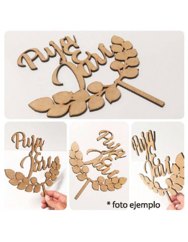 "Topper "-Cake Toppers personalizados para tartas