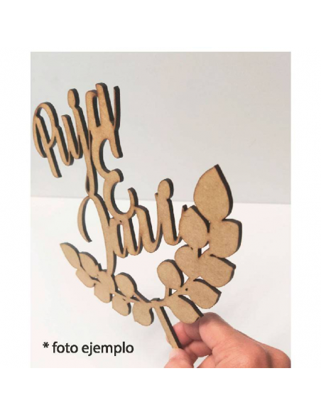 "Topper "-Cake Toppers personalizados para tartas
