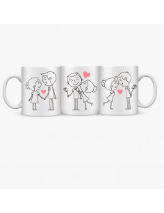 Taza Romántica nuestro diseño