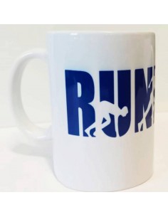 Taza Running azul