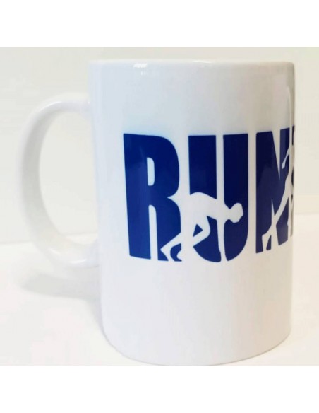 Taza Running azul