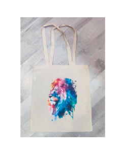 Bolsa - algodon - crudo - personalizada