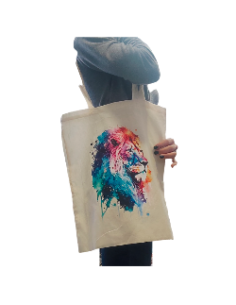 Bolsa - algodon - crudo - personalizada 2