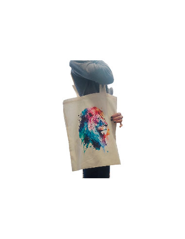 Bolsa - algodon - crudo - personalizada