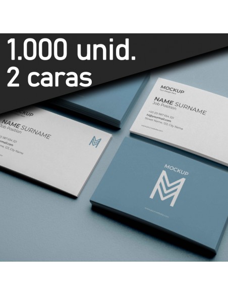 Tarjetas de presentación 1.000 UND.