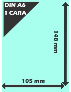 Flayer Din A6 1 cara 2