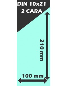 Flayer Din 10 x 21 - 2 cara 2