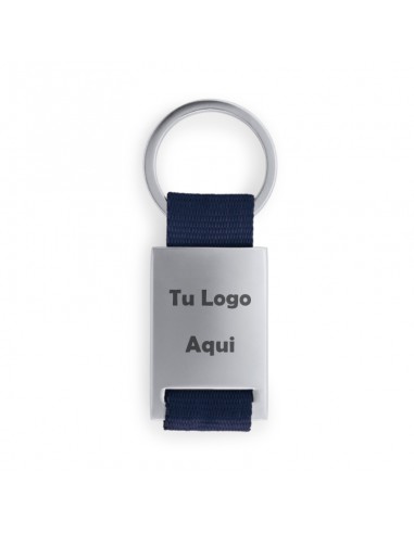 Llavero Metal Con Cinta Poliéster