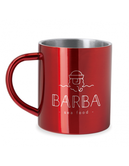 TAZA METÁLICA PERSONALIZADA