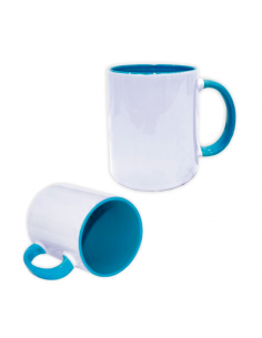 TAZA CERAMICA - ASA E INTERIOR COLOR - PERSONALIZADA 2