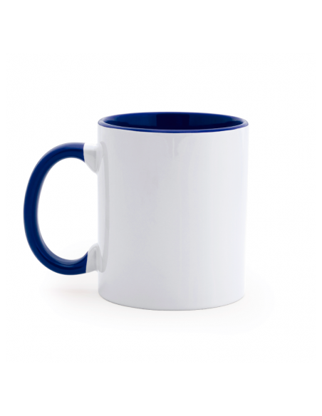 TAZA CERAMICA - ASA E INTERIOR COLOR - PERSONALIZADA