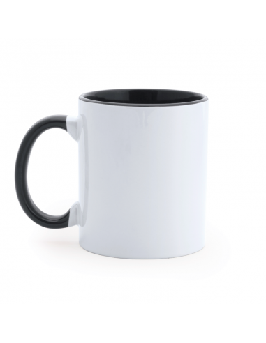 TAZA CERAMICA - ASA E INTERIOR COLOR - PERSONALIZADA