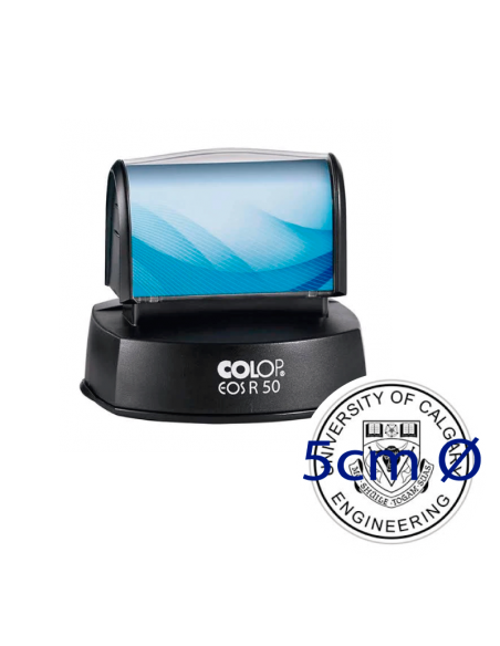 EOS R50 SELLO AUTOMATICO - TINTA AZUL