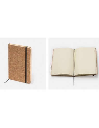 Libreta Corcho Natural - A6 - GRABADO LASER