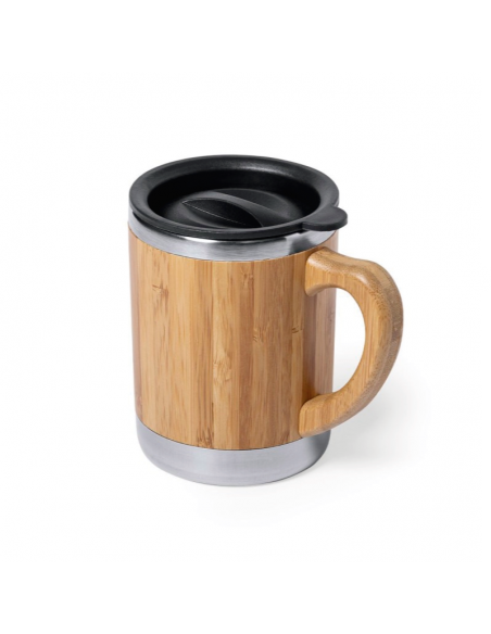 TAZA BAMBU - THERMICA - PERSONALIZADA LASER