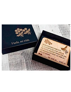 Placa Conmemorativa MDf Grabado Laser 2
